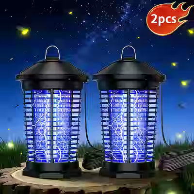 Electric Mosquito Killer with 4000V Shock and IPX6 Waterproof Rating, 6‑Foot Power Cord