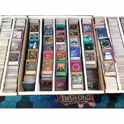 Assorted Yu-Gi-Oh Card Lot with Rares and Foils