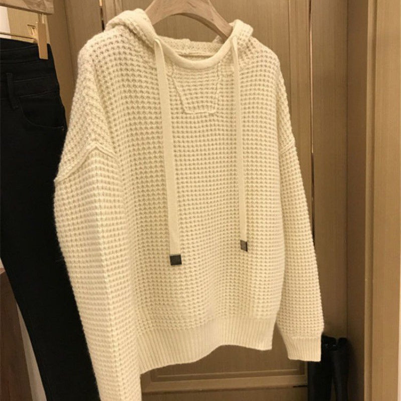 Men's Casual Long-Sleeve Hooded Sweater