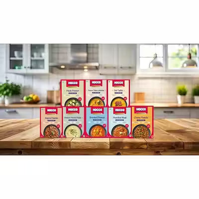 Ready-to-Eat Indian Meal Combo Pack of 8