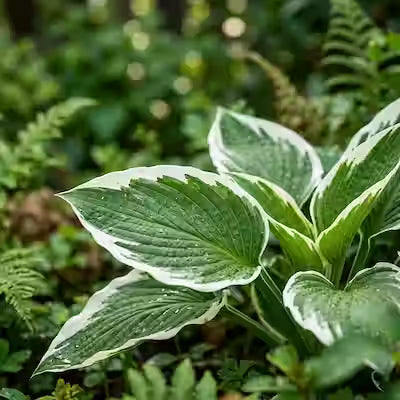Variegated Hosta Seeds – Pack of 50 for Easy Garden Planting