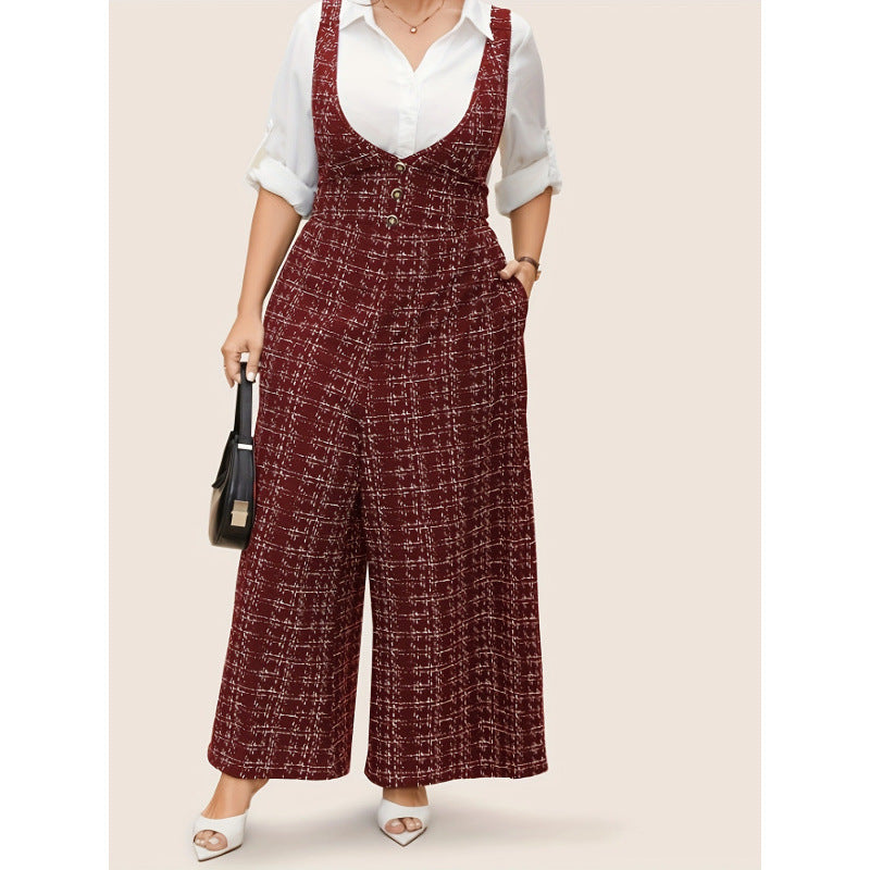 Suede-like Fabric Dress With Three-quarter Sleeves