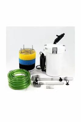 Mini external aquarium filter for tanks up to 400 litres
