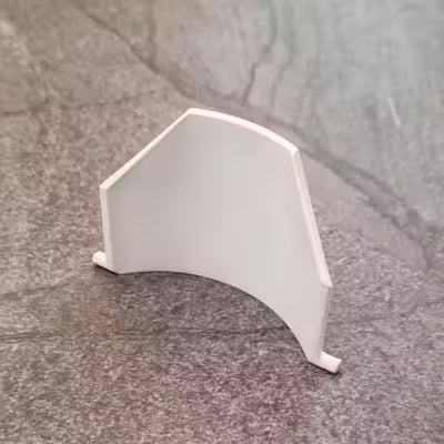 Heavy-duty washing machine drain guide plate, 1 piece, plastic