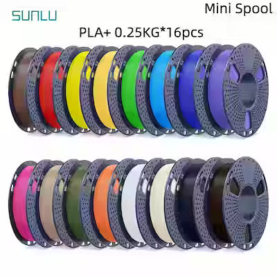PLA Plus Multi-Color 3D Printing Filament Set, 1.75mm, 8.82lb Total