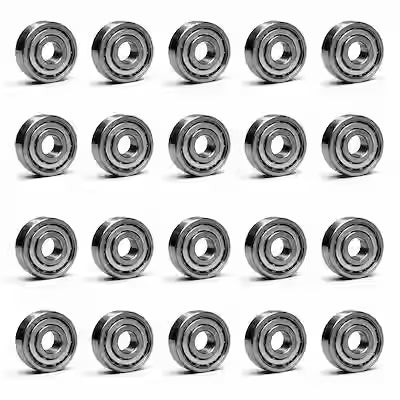 20‑Piece 625ZZ Deep Groove Ball Bearing Set – 5 mm × 16 mm × 5 mm