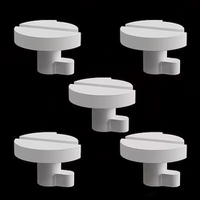 Set of 5 RV Refrigerator Vent Covers and Clips – Battery‑Free, Compatible with Dometic Models