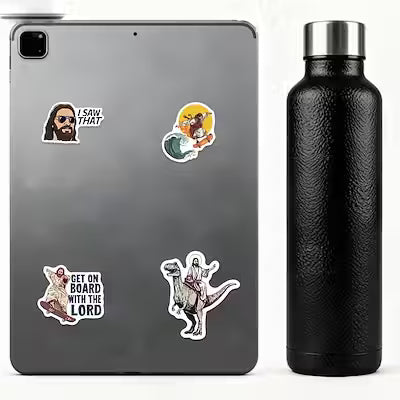 Fun Street Vinyl Stickers Pack with Anime and Cartoon Designs