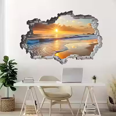 32 x 49.8 Inch Waterproof Wall Mural with Stunning Visual Effect