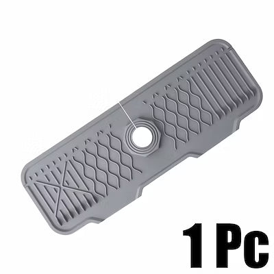 Universal Silicone Sink Mat for Kitchen and Bathroom Sinks