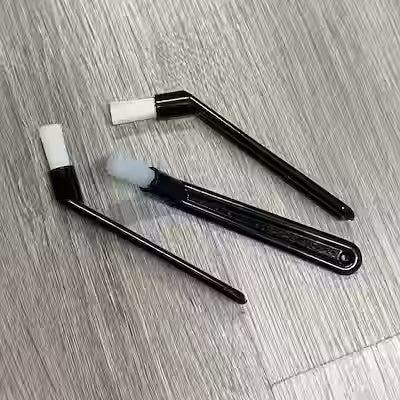 3‑Piece Coffee Machine Cleaning Brush Set with Nylon Bristles and Ergonomic Handles