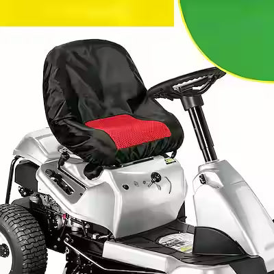 Reversible Anti-Slip Seat Cover for Forklifts & Agricultural Machines - Honeycomb Pattern, Weather-Resistant