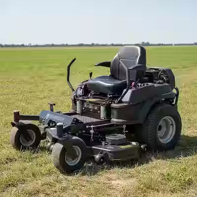 Heavy-duty pneumatic chair base adjuster for zero-turn mowers and tractors