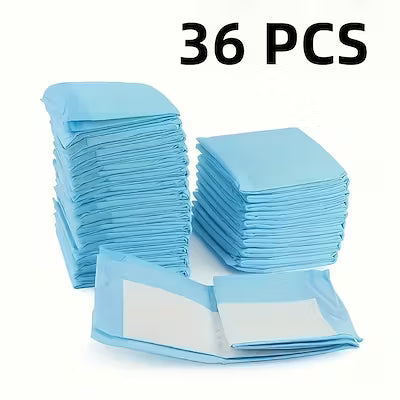 36‑Piece Disposable Puppy Training Pads – Thick, Highly Absorbent with Leak‑Proof and Odor‑Locking Design