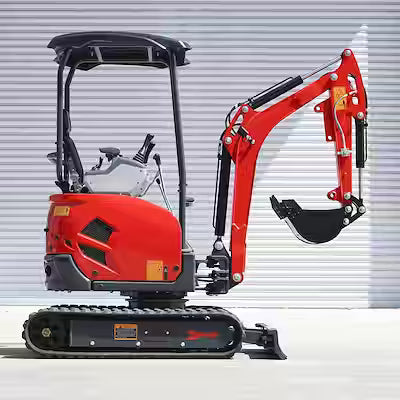 1.8-Ton Mini Excavator with Side Swing Boom