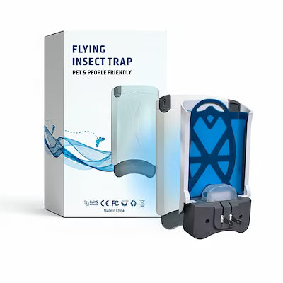 Indoor Plug‑In Mosquito Killer Lamp – Integrated Lure and Trap, No Additional Paper Required