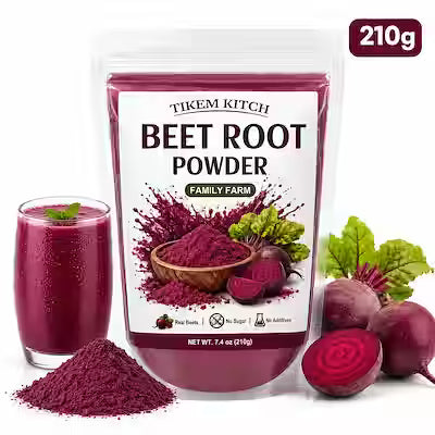 Beet Root Powder, 7.41 oz (210g)