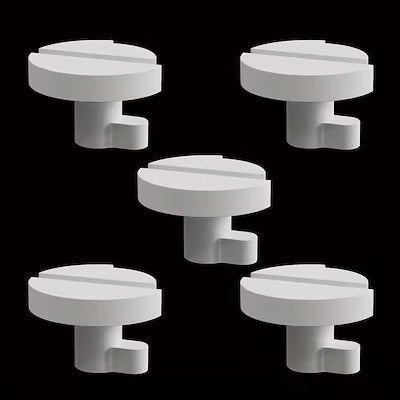 5‑Piece Dometic RV Refrigerator Vent Closure Clip Set – Air Vent Seal for Energy Saving and Cold Air Retention