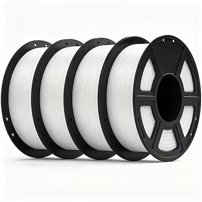 Black 1.75mm PLA Filament – 4 Rolls (250 g each, total 1 kg)
