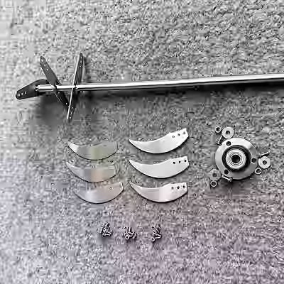 6-blade grass and vegetable chopping set for livestock feed shredders