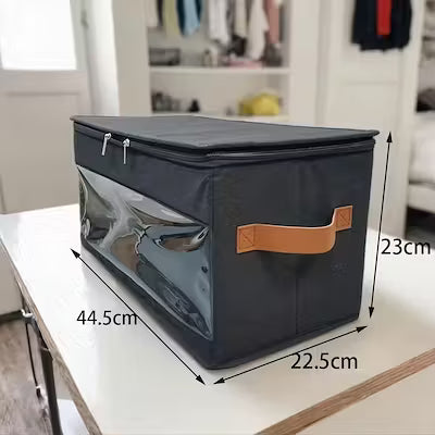 Large Capacity 3D Filament Storage Box with Transparent Window, Moisture- and Dust-Proof, Foldable Portable Design
