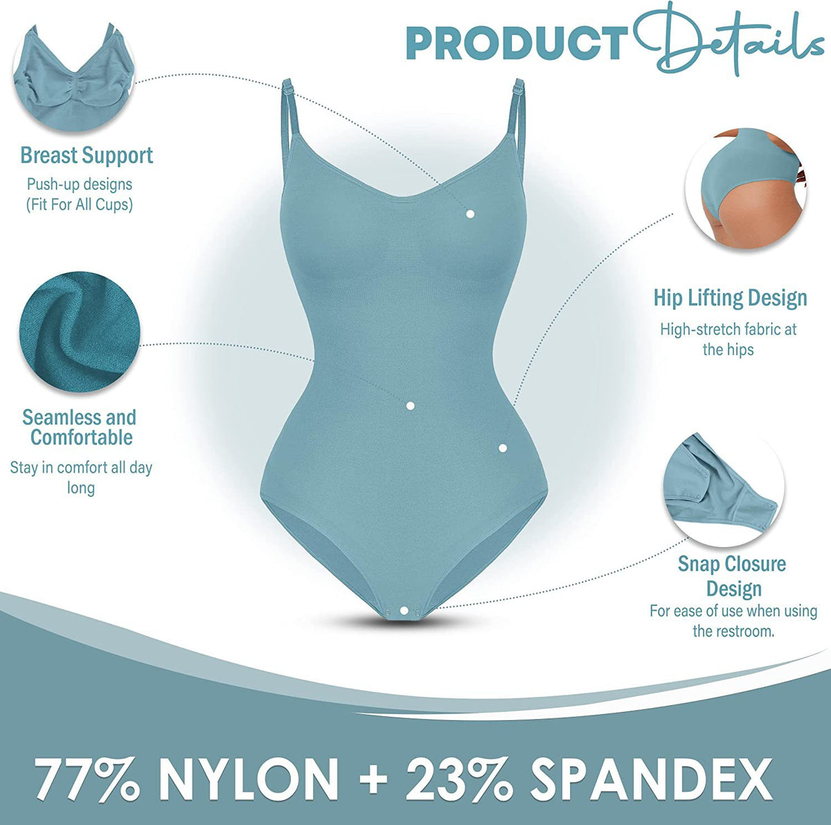 Seamless High-Waist Shaper Panties & Hip Lifter