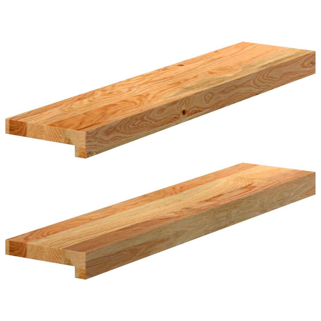 Window Sills 2 Pcs. Untreated 70x Solid Oak