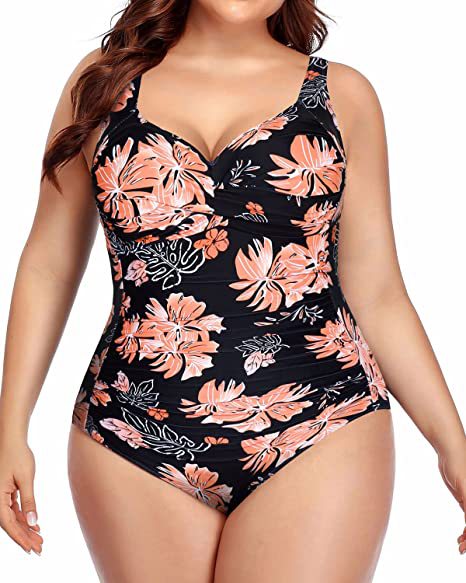 Women's Plus Size One-Piece Swimsuit