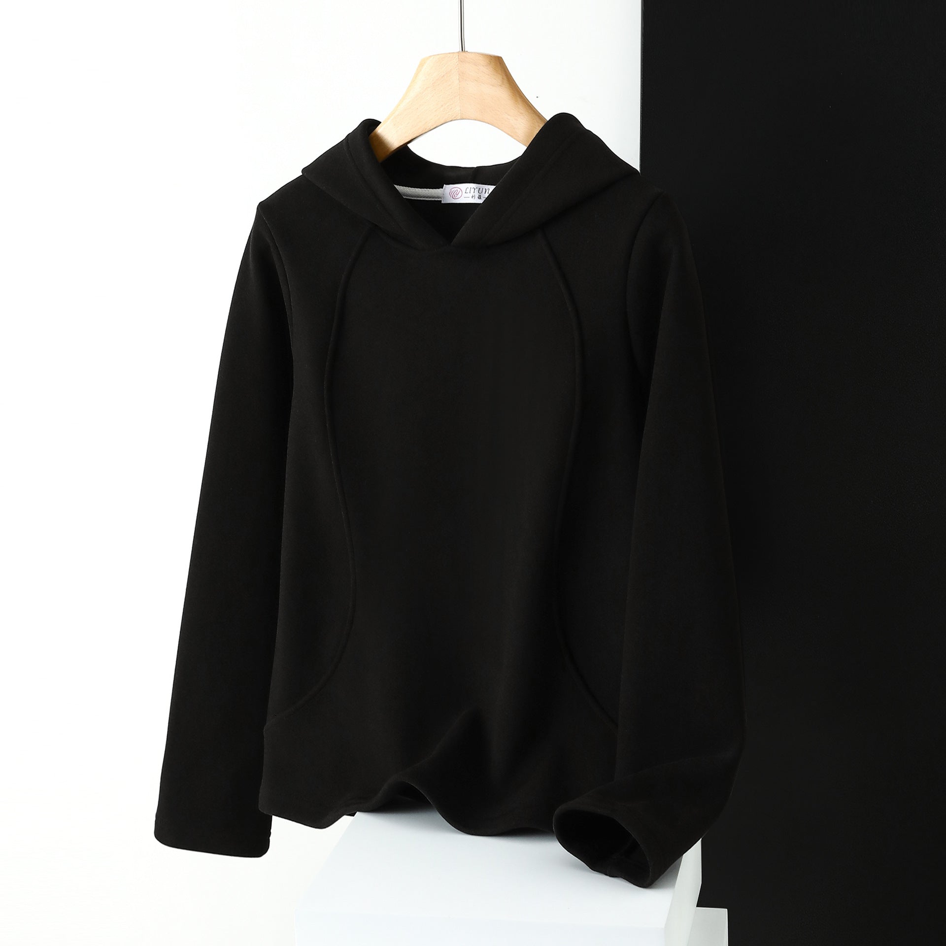 Plush Thicken Women's Windbreaker Hoodie