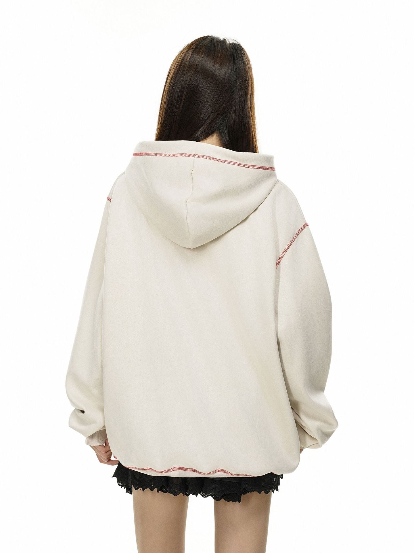 Chic Bow-Tie Pullover Sweater Coat