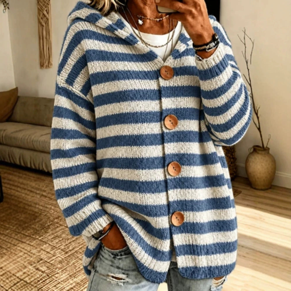 Striped Casual Fashion Women's Sweater