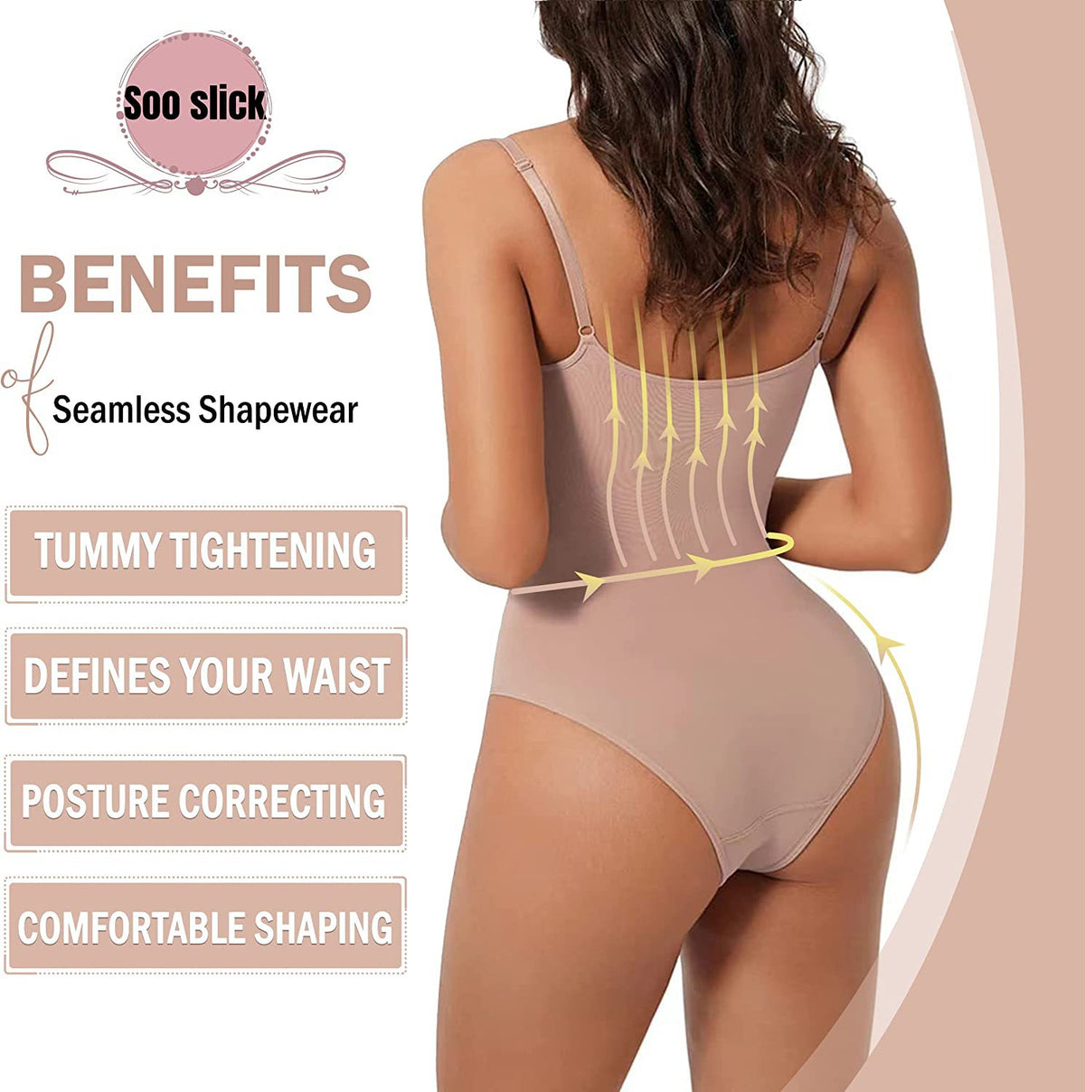 Seamless High-Waist Shaper Panties & Hip Lifter