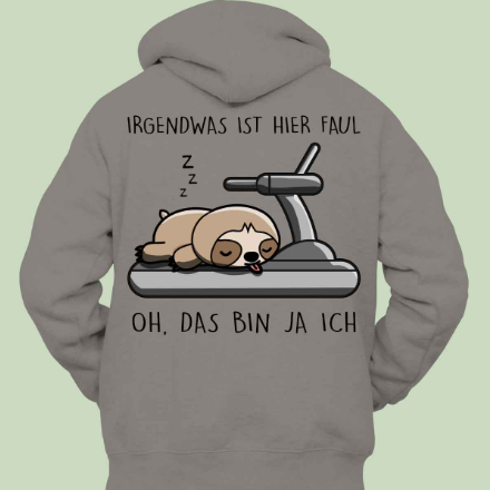 Cute Kitchen Rabbit Unisex Hoodie with Back Print