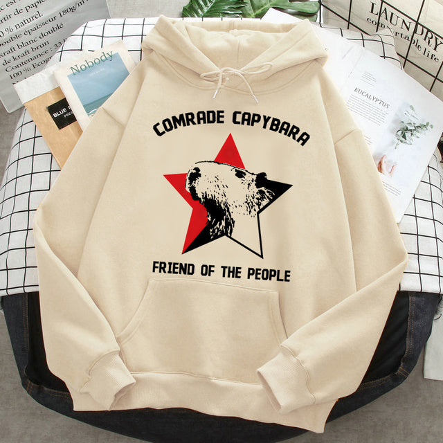 Anime Harajuku Hip-Hop Graphic Hoodie for Women