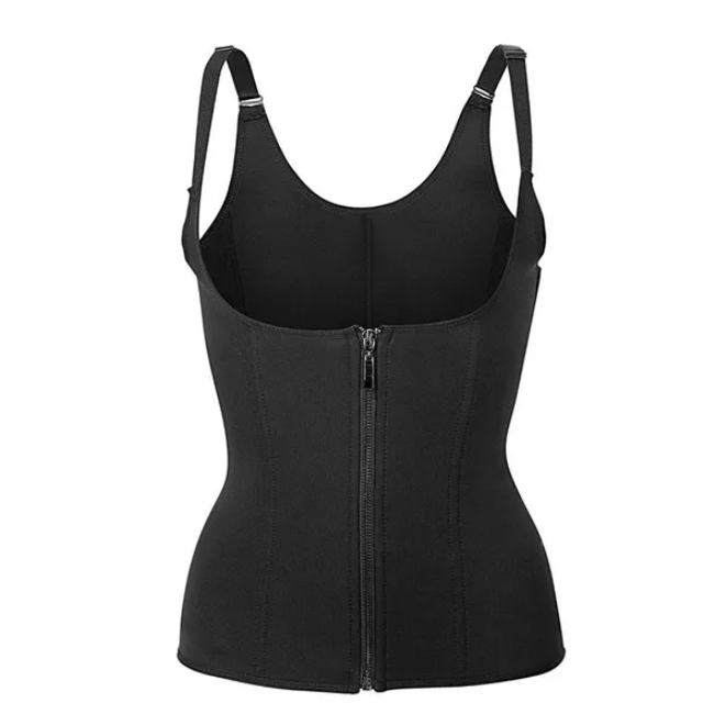 Zippered Waist Trainer & Tummy Control Body Shaper Corset