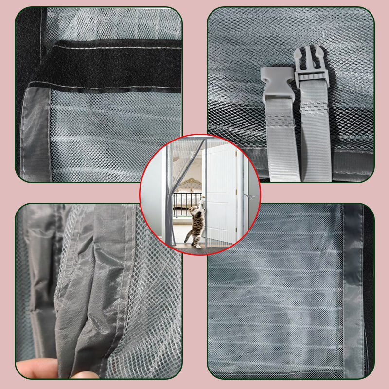Magnetic Mosquito-proof Screen Door, Breathable and Insect-resistant, Easy to Install Without Drilling, Magnetic and Quiet, Suitable for Kitchen Doors, Bedroom Doors, Balcony Doors, and Living Room Do