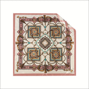 Stylish Square Scarf with Tassel Chain