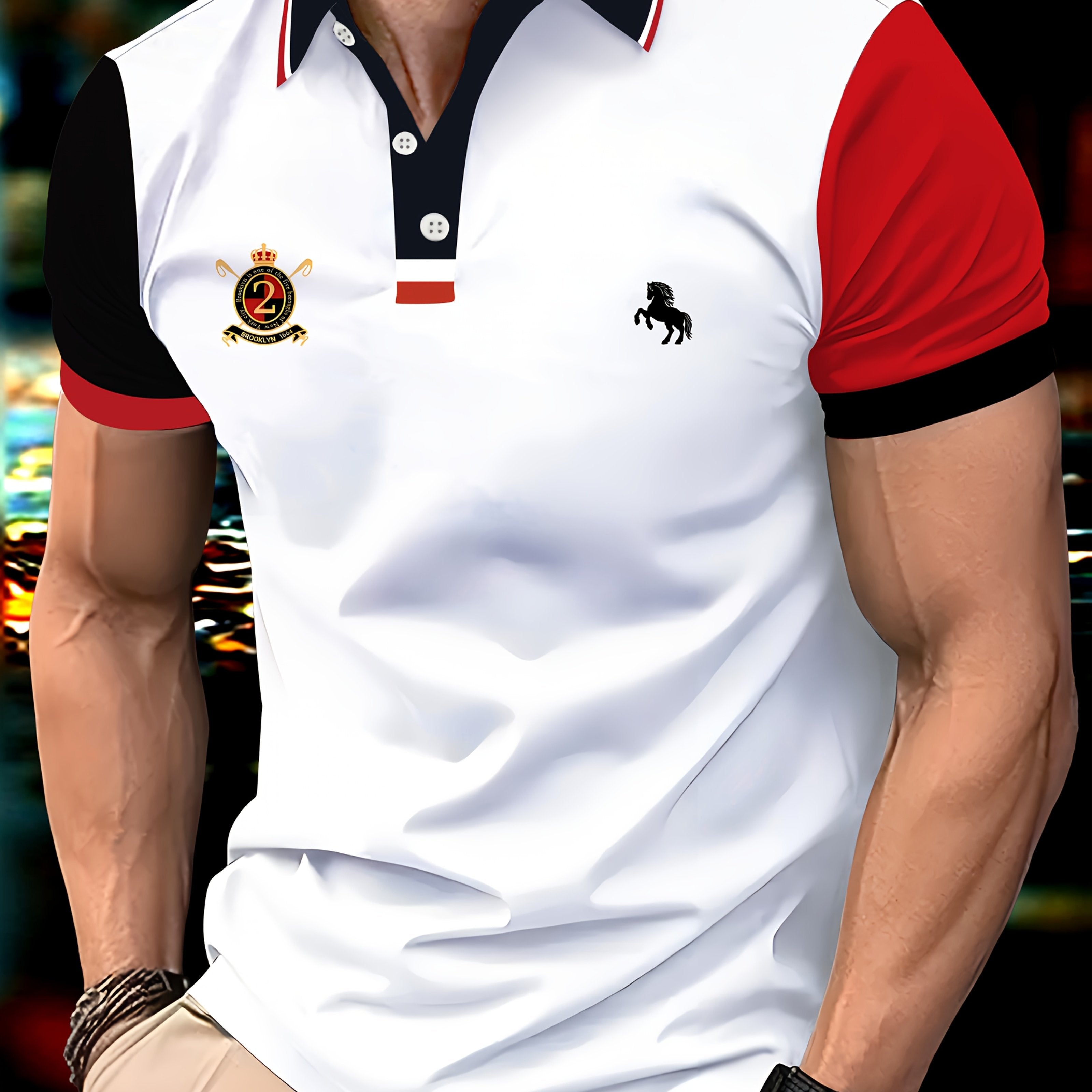 Men's Sports Shirt – Breathable Quick-Drying Golf Shirt