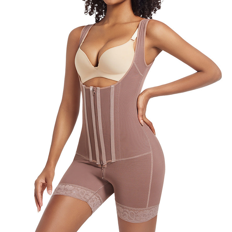 Women's Mesh Body Shaping Jumpsuit & Butt Lifter