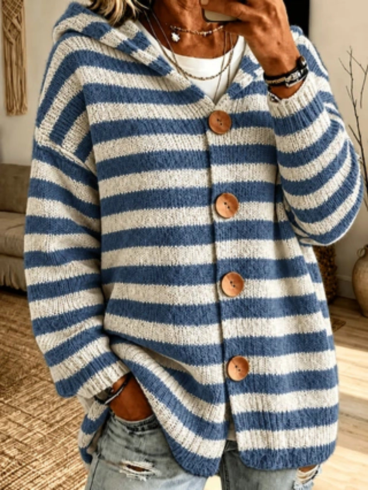 Striped Casual Fashion Women's Sweater