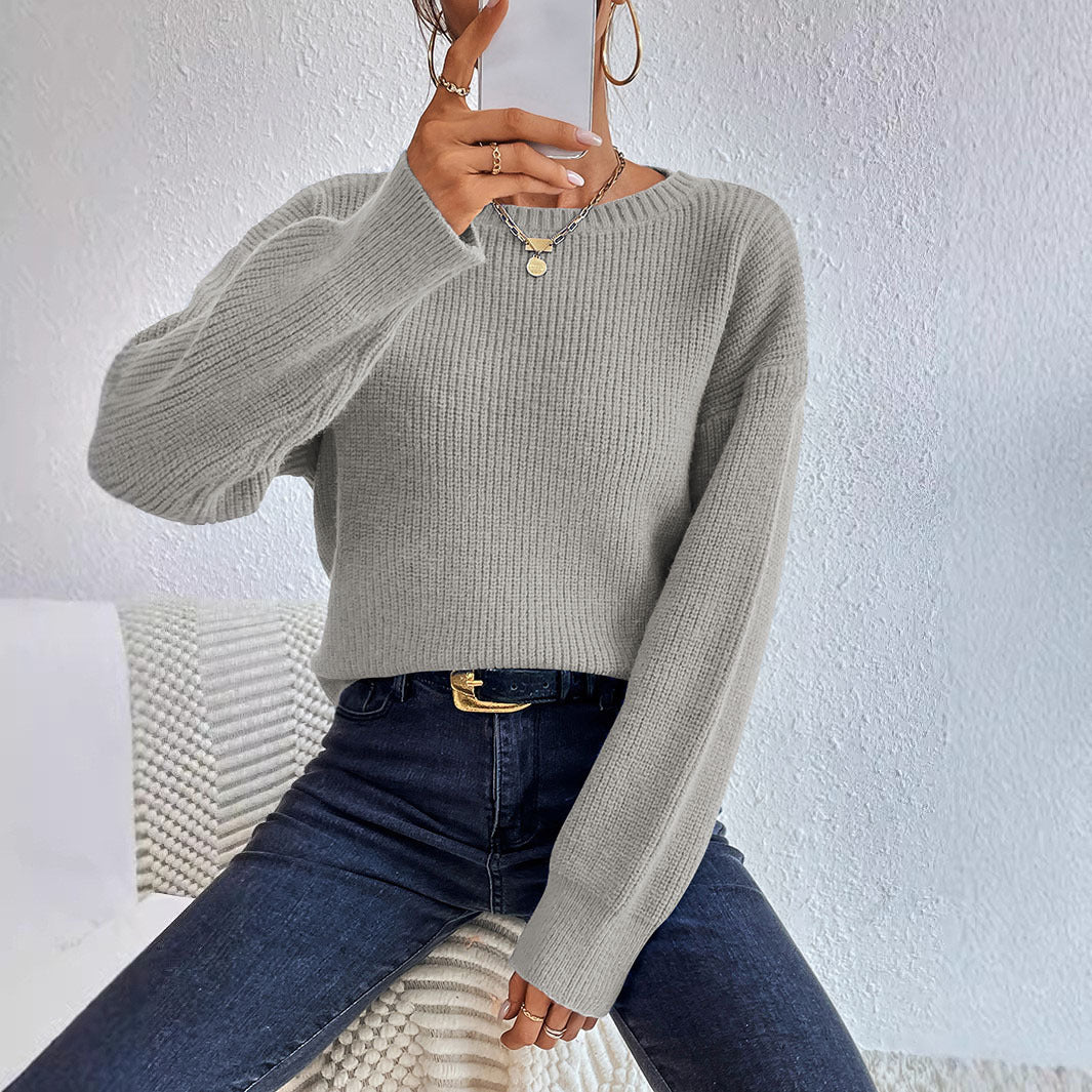 Autumn and Winter New Short Sweater