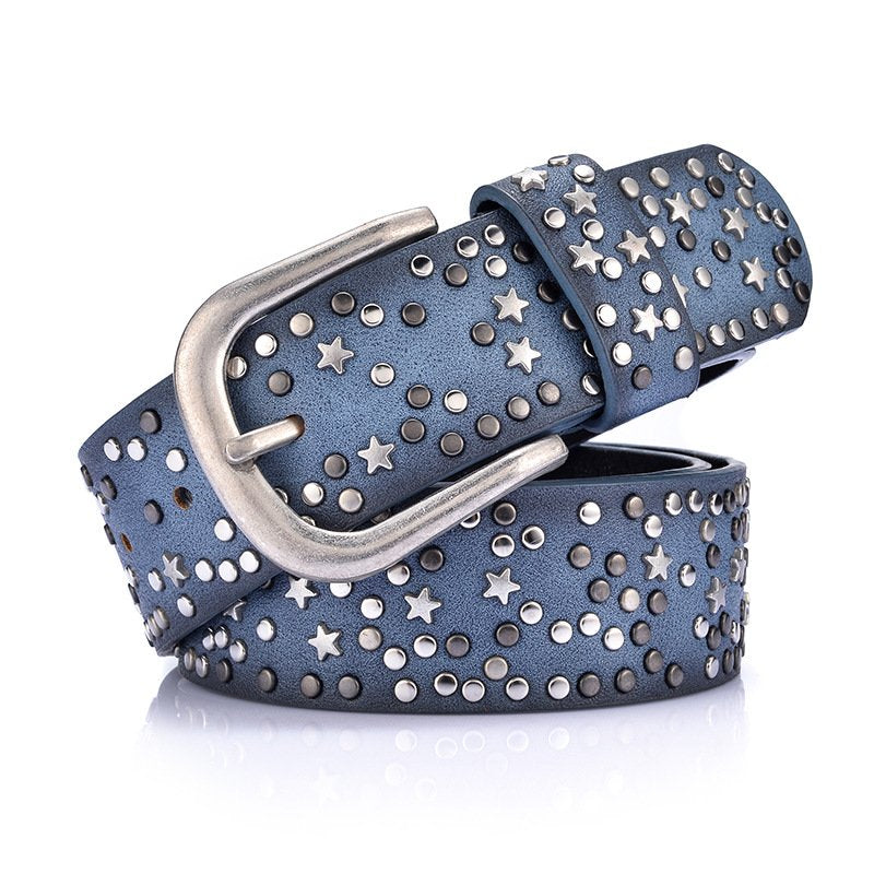 Fashion Rivet Belt for Women