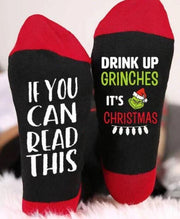 Cozy Christmas Socks for Women - Cotton Casual Socks