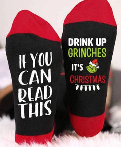 Cozy Christmas Socks for Women - Cotton Casual Socks