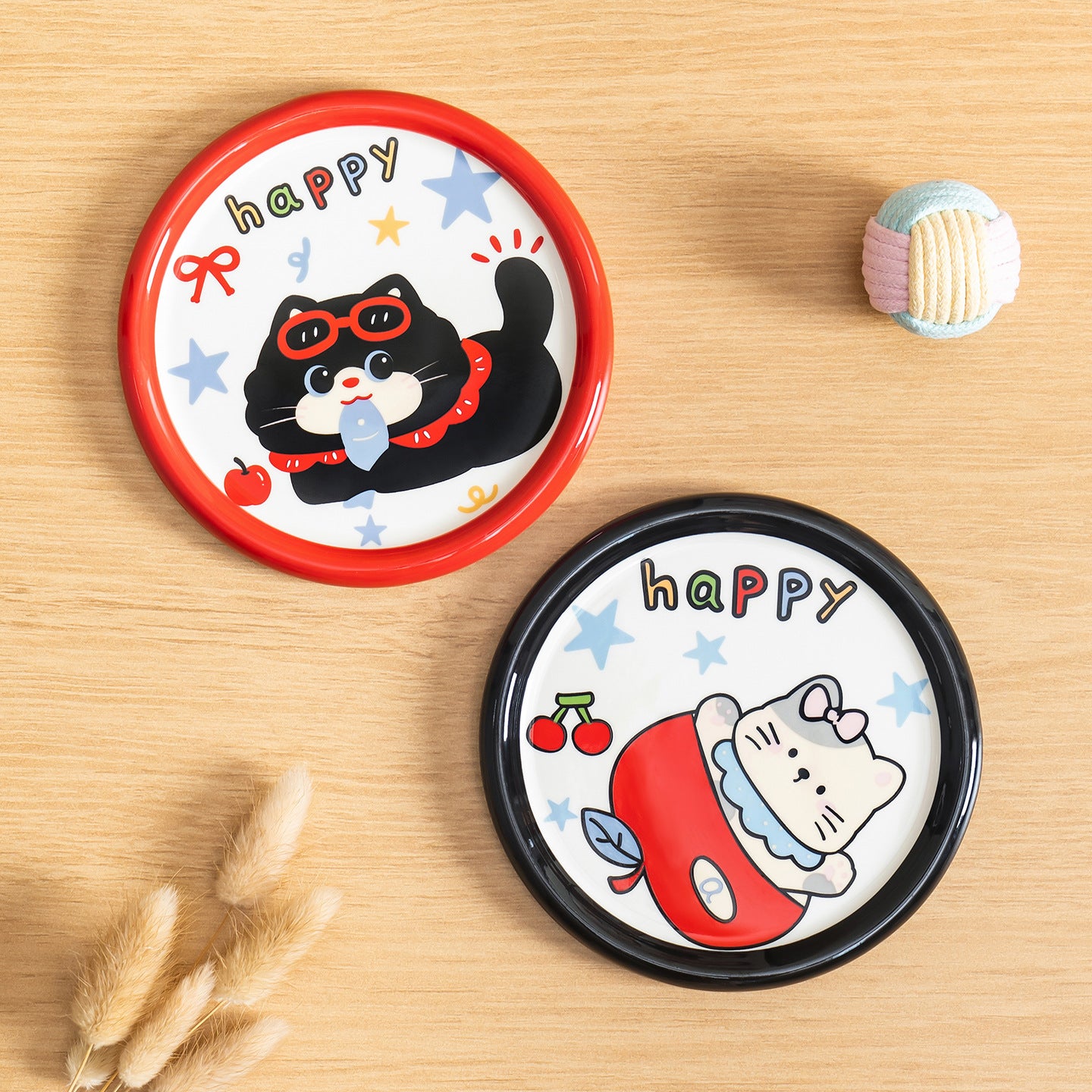 Cute Cartoon Pet Bowl for Food and Water