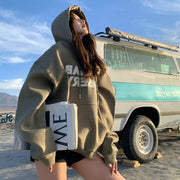 Chic Designer Hooded Sweatshirt for Women