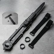 Retractable 1:1 Scale Forearm Gauntlet Prop – Rotating Wrist Accessory for Cosplay