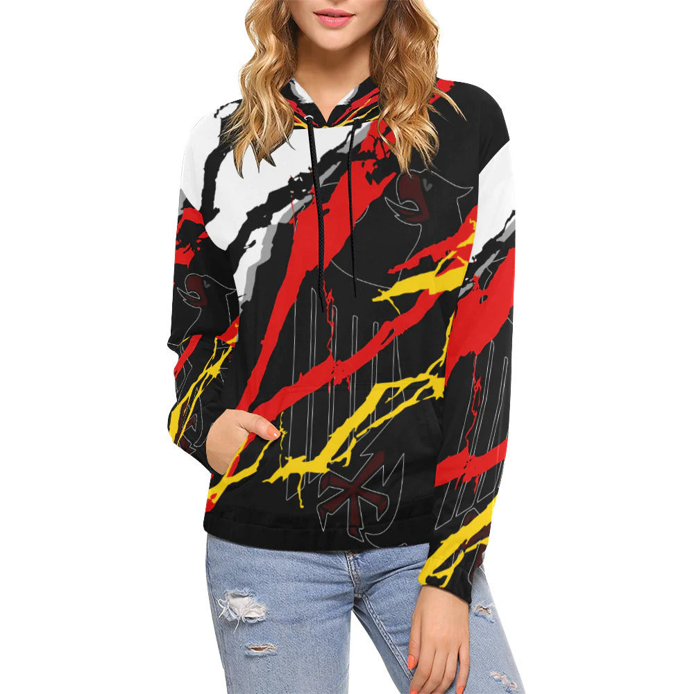 Cozy Loose Fit Hooded Long Sleeve Pullover Sweater