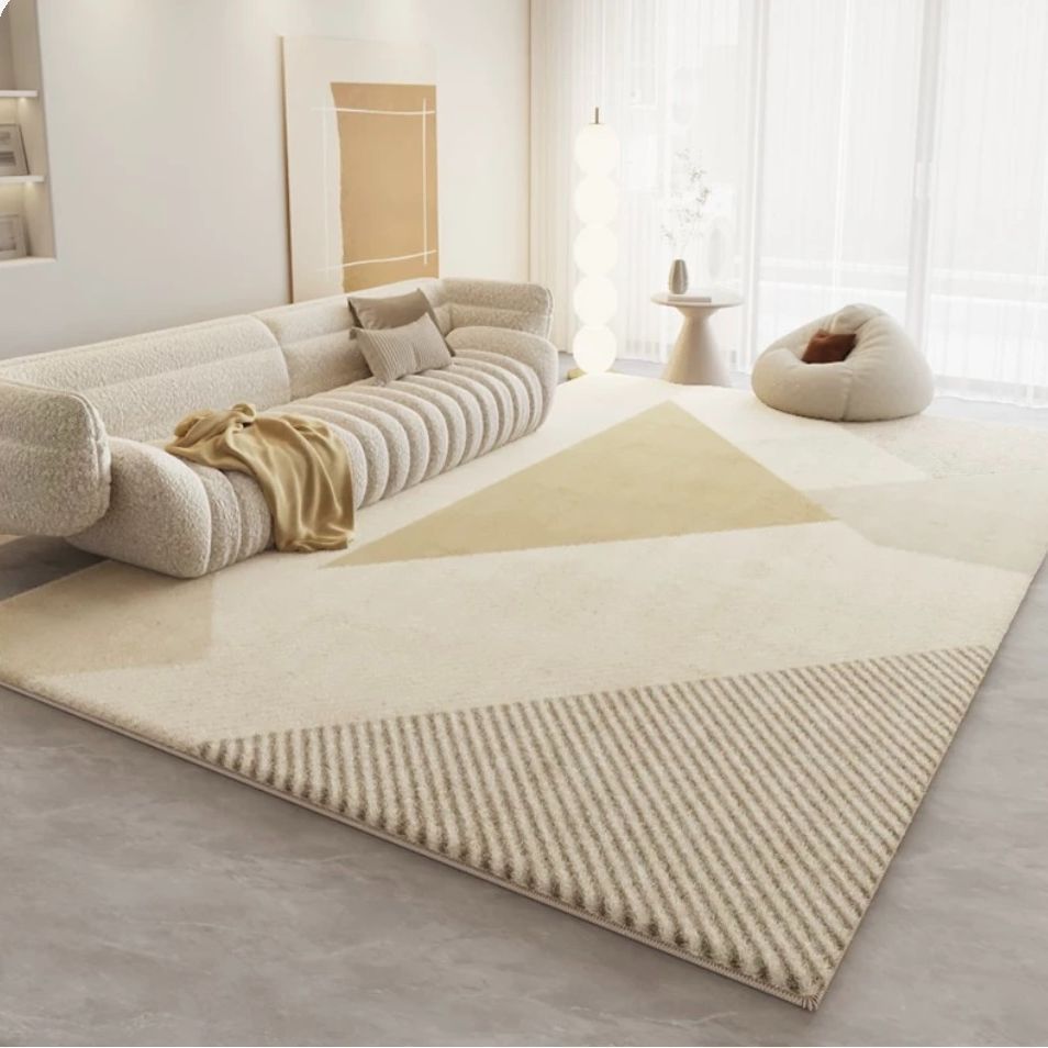 Thickened Living Room Sofa and Coffee Table Rug