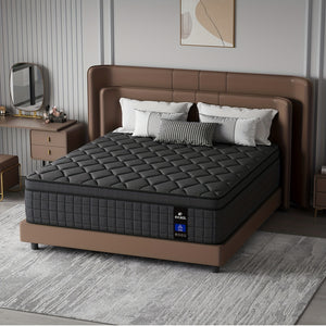 8in/10in/12in/14in Twin, Full, Queen, King, Mattress Memony Foam And Spring, Hybrid Mattress, Medium Firmness, Lumbar Support, for Home RoomsHotels, Boxed,